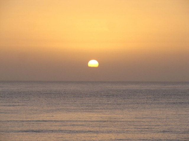 Puesta de sol en Fuerteventura